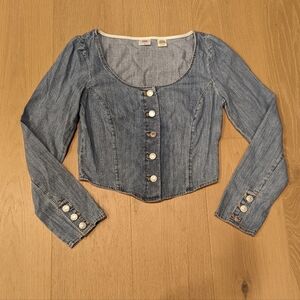 Levi's Blue Denim Shirt